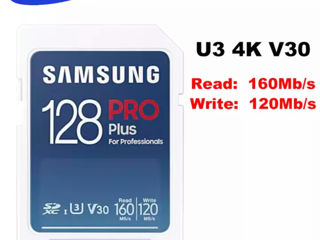 Samsung Pro Plus SD XC for professionals 128gb foto 2