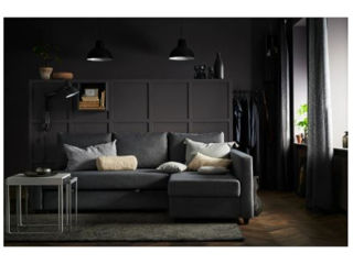 Canapea de colt IKEA Friheten Skiftebo dark gray foto 4