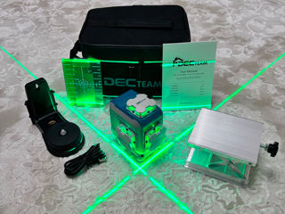 DecTeam  4D M04CG & 3D M03CG / Huepar M03CG 12 linii + geantă + acumulator + magnet + livrare gratis foto 2