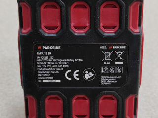 Baterie Parkside PAPK 12 B4  4.0a 12v foto 2