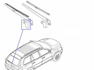 Заглушка рычага стеклоочист. заднего стекла XC90 foto 2