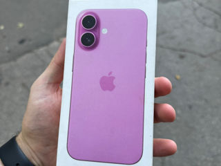 iPhone 16 256gb Pink/White sim fizic! Garantie 1 an!