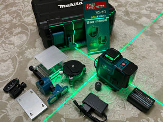 Laser 4D  Makita 16 linii + case + magnet + 2 acumulatoare + telecomandă + garantie + livrare gratis foto 1