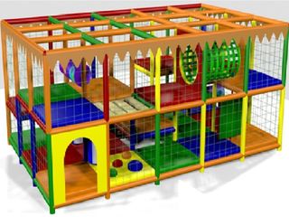 Детский игровой лабиринт, оборудование детской игровой комнаты, сухой бассейн, мягкий конструктор foto 9