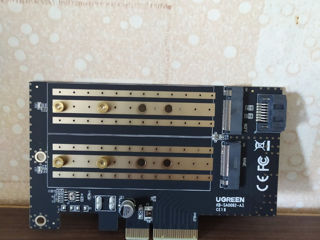 Adapter, M.2 to PCI-E3.0X4, Express Card, Ugreen, качество наилучшее, новый, доставка foto 4