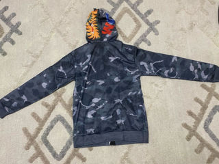 Bape shark camo full zip foto 3