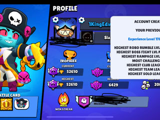 Vand cont de brawl stars 52k trofee