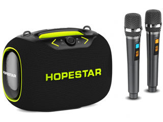 *New2024! Hopestar Party130/Party Box 120W! Мощный звук и басс + крутая подсветка + 2 микрофона! фото 1