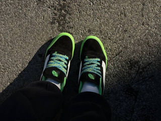 Vans KNU Skool Black/Green Unisex foto 5