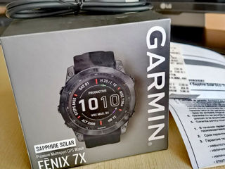 Garmin Fenix 7x sapphire solar foto 2