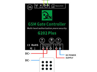 GSM контроллер ворот, шлагбаумов, дистанционное реле включения/выключения foto 4