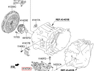 Активатор сцепления Hyundai Tucson Elantra Kia soul foto 3