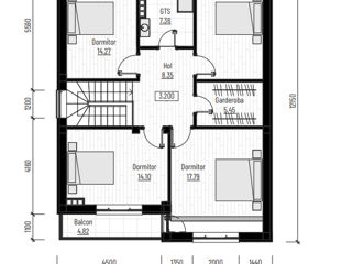 Casă de locuit individuală cu 2 niveluri/Subsol+Parter+Etaj/arhitectură/proiecte/3D/renovări foto 10