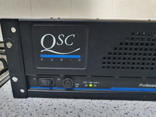 QSC USA 850 усилитель мощности для музыкантов. foto 2