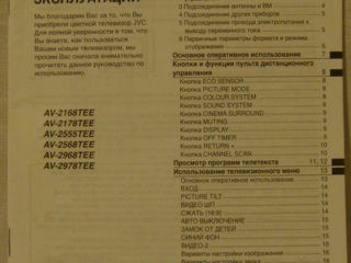 Телевизор JVC AV-2168ТEE 21 дюйм 54 см, с плоским кинескопом. фото 7