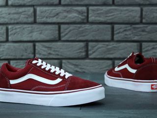 Vans Old Skool Bordo & White Unisex 2 foto 5