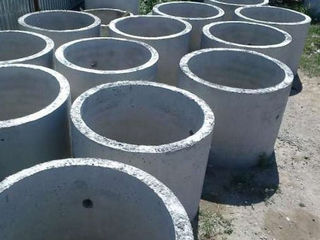 Tuburi de beton . capaci . fundu . liuc . de la producator . livrare . facem lucrari . instalam . foto 2