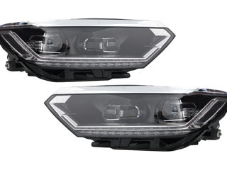 Faruri Full LED Dinamic compatibil cu VW Passat B8 3G (2014-2019) Matrix Look foto 2