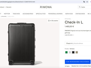 Valiza rimowa (renumitul brand german*) marime L foto 6