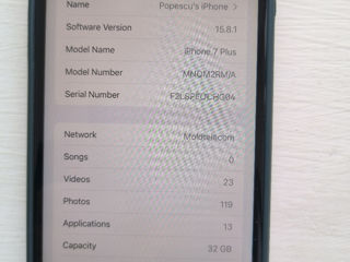 Vand iPhone 7 plus in stare foarte buna foto 2