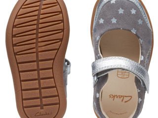 Pantofi din piele pentru fete, Clarks, marimea 20,5, Noi in cutie!