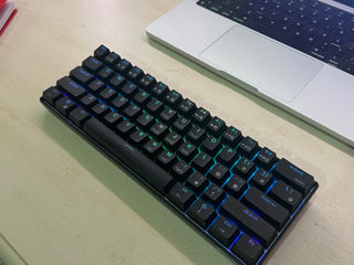 Royal Kludge RK61 + Keycaps cadou foto 4