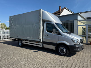 Mercedes Sprinter 519 CDI бортовая платформа с тентом фото 3