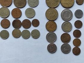 Монеты греческие и советские