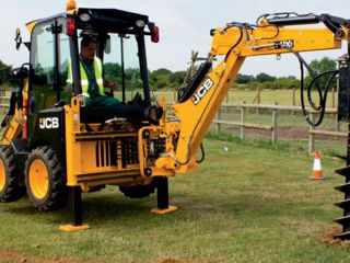 Servicii buldoexcavator JCB 1XC + burghiu / услуги бульдоэкскаватора JCB 1CX  + бурение земли