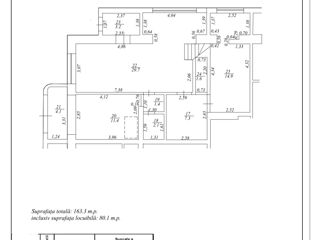 Apartament cu 3 camere, 163 m², Buiucani, Chișinău foto 9