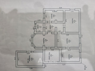 Casă 100m2 + 13 ari! Sîngera, str. Bogdan Petriceicu Hașdeu! Euroreparație! foto 15