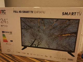 Новый в коробке Smart-android телевизоры ,с разрешением Full HD JTC S24F5474J. Цена 129 Евро!