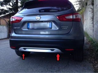 Protecție Bara Nissan Qashqai j11 foto 3