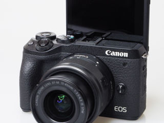 Canon EOS M6 Mark II + 15-45 IS STM + EVF + EF Adapter foto 1