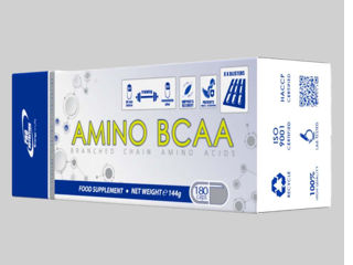 Aminoacizi BCAA, 180 capsule