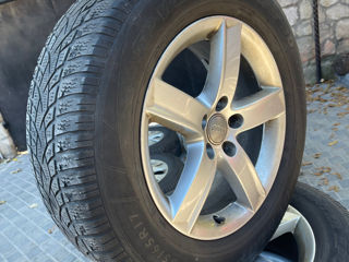 jante audi q5 plus cauciucuri iarna dunlop 235/65/r17 foto 5