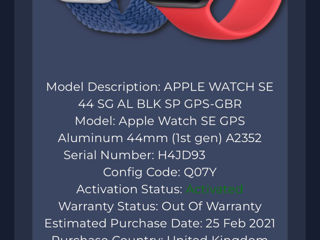 Apple Watch SE 1 / 44mm / Space Gray foto 9