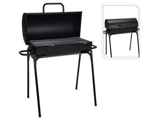 Gratar Cilindric Cu Picioare Bbq D33X63Cm, H70Cm foto 1