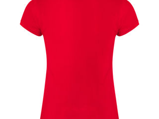 Tricou polo pentru femei STAR WOMAN - roșu / Рубашка-поло женская STAR WOMAN - Красная foto 2