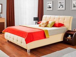 Dormitor Ambianta Samba Beige 1600 mm Cumpără în credit cu 0%