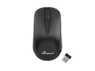 MediaRange Wireless 3-button optical mouse, black foto 2