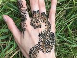 Desene cu henna ( hena / hna) naturala sigura. Рисунки натуральной хной -Mehendi (Mendi,Henna) foto 2