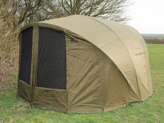 Большая карповая палатка FOX R-Series 2-Man XL + накидка для холодного времени- 550 euro foto 5