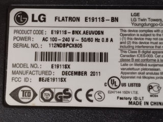 LG Flatron E1911s-bn foto 2