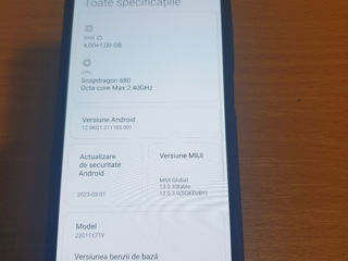 Xiaomi redmi note 11 duos 2200 lei foto 6