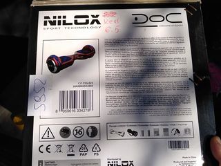 Nilox doc hoverboard red 6.5 foto 2