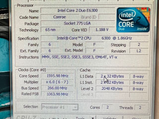 HP Core 2 Duo, HDD 320Gb, 3Gb Ram, Windows 7 - 500Lei foto 4