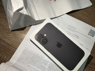 Iphone 16 Black 128 GB Garanție 2 Ani Sigilat