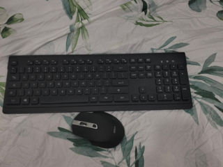 Mouse + tastatura fara fir