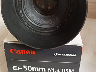 продам объектив Canon EF 50 mm F1.4 mm foto 5